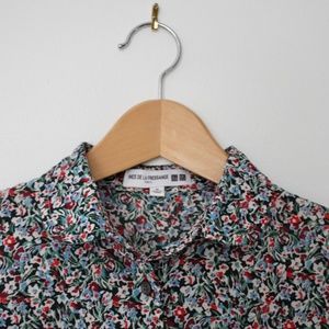 UNIQLO x Ines de La Fressange floral blouse, M